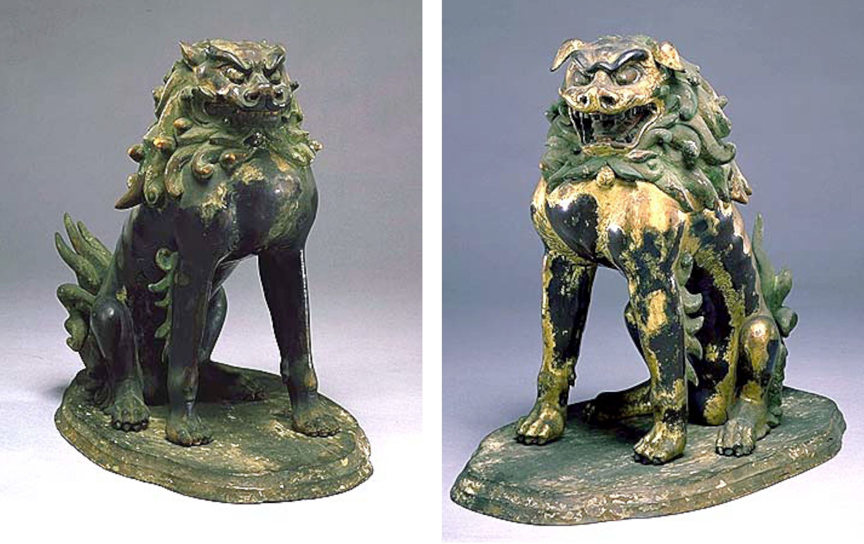 011-Wooden-lion-statues-at-